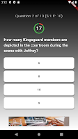 Game of Thrones Trivia Quiz 截图 4