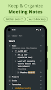 برنامه‌نما Workflowy |Note, List, Outline عکس از صفحه