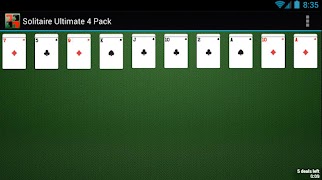 4 Schermata Solitaire Ultimate 4 Pack