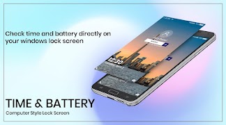 Computer Style Lock Screen 2020 الملصق