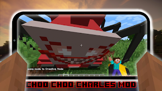 برنامه‌نما Mod Cho-Choo Charles Minecraft عکس از صفحه