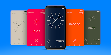 Origin Clock Wallpaper and Wid captura de pantalla 2