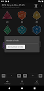 RPG Simple Dice PLUS ảnh chụp màn hình 2