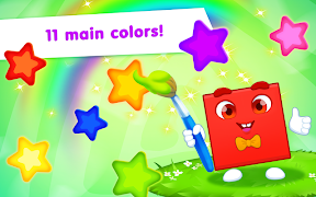 برنامه‌نما Learning shapes and colors for toddlers 1 - 5 ages عکس از صفحه