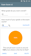 3 Schermata Exam Score Calculator