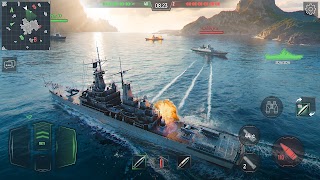Force of Warships: War Game ảnh chụp màn hình 1