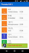 TU Time Table screenshot 2
