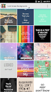 Lock Screen Backgrounds تصوير الشاشة 1