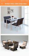 Modern Dining Table Design Ideas syot layar 3