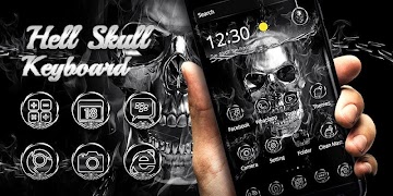 Hell Skull Theme screenshot 4