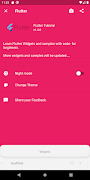 Flutter Tutorial скриншот 3