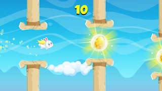 Easter Bunny Fly - Easter Game screenshot 4