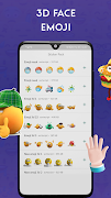 برنامه‌نما Emoji stickers for WhatsApp عکس از صفحه