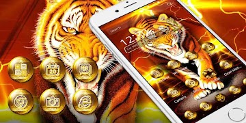 King Tiger Theme Wallpaper screenshot 3