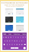 Vietnamese Keyboard captura de pantalla 3