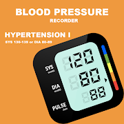Blood Pressure App syot layar 2