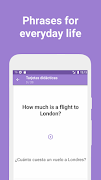Phrases - Learn Languages ภาพหน้าจอ 2