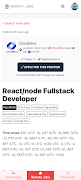 Remote ReactJS Dev Jobs screenshot 3