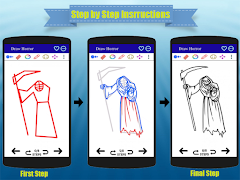 How to Draw Horror Character স্ক্রিনশট 2