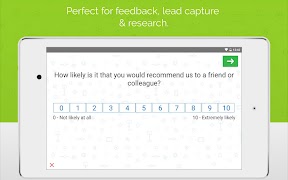 5 Schermata QuickTapSurvey Offline Survey
