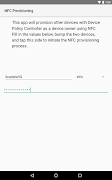 Scalable NFC Provisioning スクリーンショット 1
