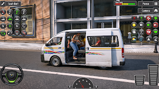 Van Simulator Indian Van Games screenshot 5
