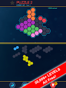 Hexa Block Ultimate - with spin! Logic Puzzle Game اسکرین شاٹ 6