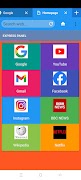 برنامه‌نما Rocket Browser عکس از صفحه