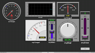 برنامه‌نما HMI Control Panel عکس از صفحه