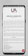 Unique Agencies syot layar 2
