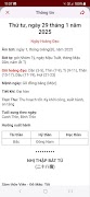 4 Schermata Âm lịch Việt Nam