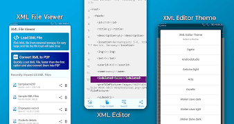 XML Viewer: XML to PDF poster