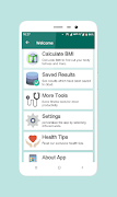 BMI Calculator- Health App wit 포스터