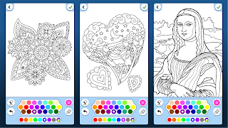 Livre colorier pour adultes capture d'écran 5