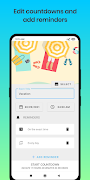 Countdown App and Widget স্ক্রিনশট 2