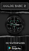 Analog Basic 2 for WEAR OS 4 截图 2