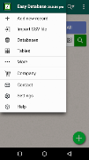 برنامه‌نما Easy Database عکس از صفحه