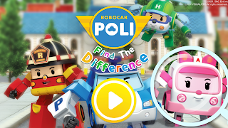 Robocar Poli: Find Difference الملصق