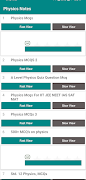 Physics Notes captura de pantalla 5