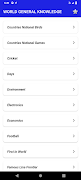 World General Knowledge 2022 captura de pantalla 2