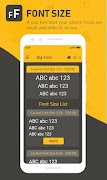 big font size  Change Enlarge  स्क्रीनशॉट 1
