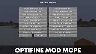 Optifine Mod MCPE ภาพหน้าจอ 7