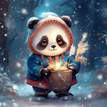 Cute Panda Cartoon Wallpapers