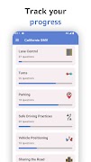 California DMV practice test imagem de tela 5
