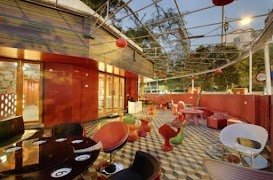 アウトドアカフェデザイン ポスター