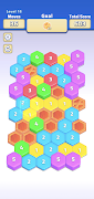 Hexa Stack Merge Puzzle 截圖 2