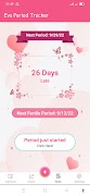 Period Calendar Tracker Screenshot 2