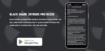 برنامه‌نما Black Shark JoyBuds Pro Guide عکس از صفحه