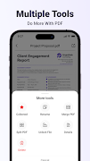 PDF Scanner & Reader capture d'écran 2
