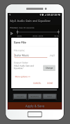 MP3 Audio Gain and Equalizer syot layar 4